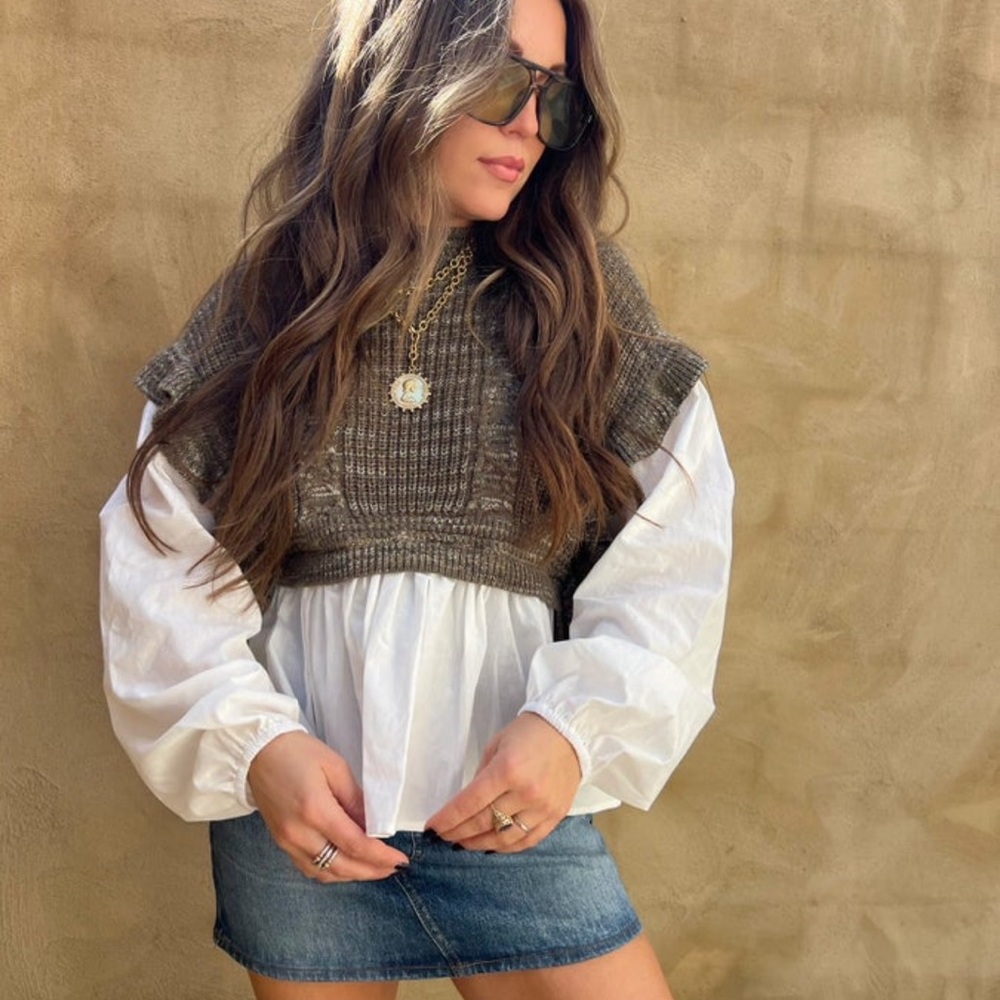 Fall Fresh Layered Sweater - Picture 6 of 7